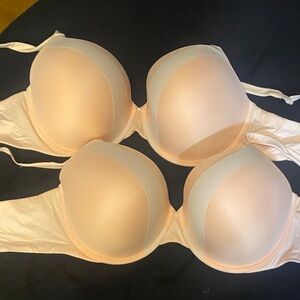 Elegant peach Push-Up Bra